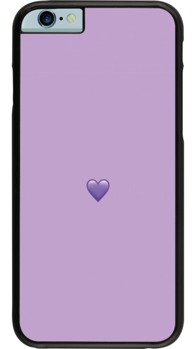 Coque iPhone 6/6s - Valentine 2023 purpule single heart