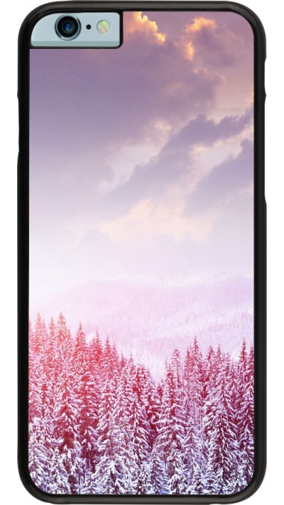 Coque iPhone 6/6s - Winter 22 Pink Forest