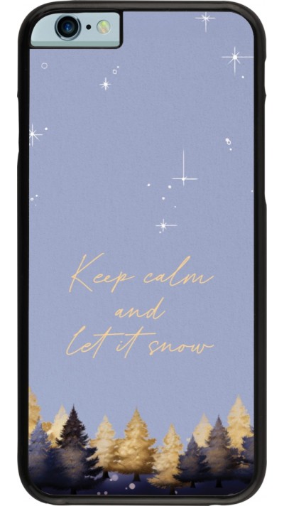 Coque iPhone 6/6s - Winter 25 Winter illustration of trees