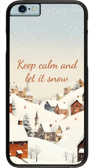 Coque iPhone 6/6s - Winter 25 Winter Keep calm and let it snow