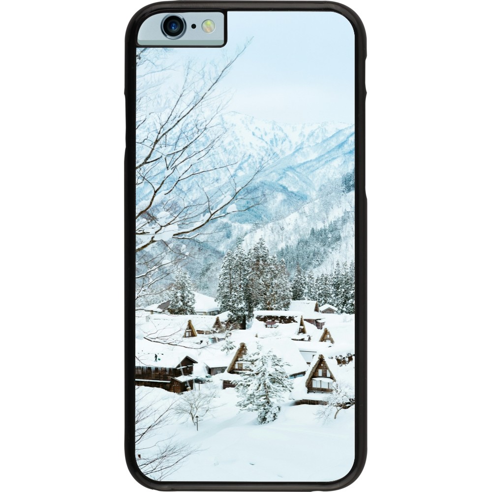 Coque iPhone 6/6s - Winter 25 Winter snowy landscape