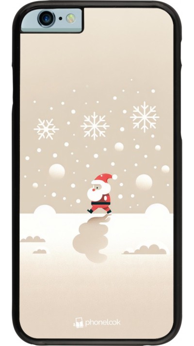 Coque iPhone 6/6s - Noël 2023 Minimalist Santa