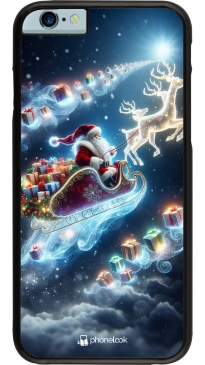 Coque iPhone 6/6s - Noël 2023 Père Noël enchanté