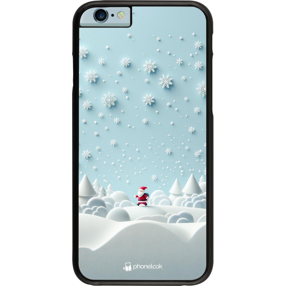 iPhone 6/6s Case Hülle - Weihnachten 2023 Kleiner Vater Schneeflocke