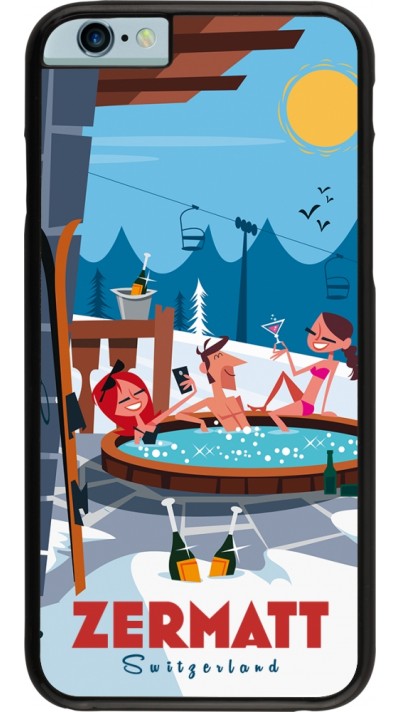 iPhone 6/6s Case Hülle - Zermatt Mountain Jacuzzi