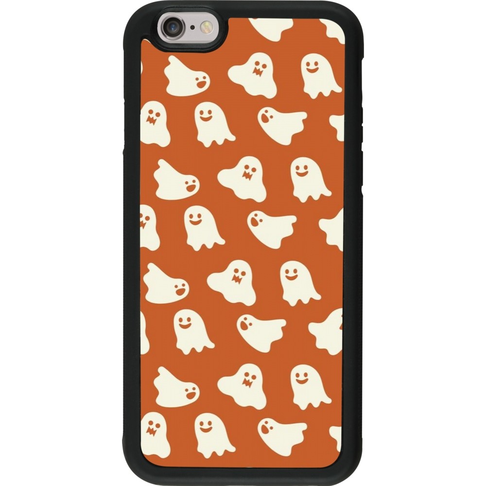 iPhone 6/6s Case Hülle - Silikon schwarz Autumn 2024 mini ghosts