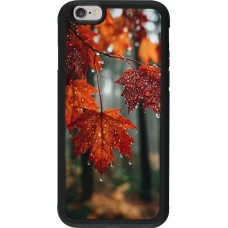 Coque iPhone 6/6s - Silicone rigide noir Autumn 25 Rain