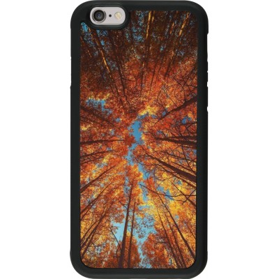 Coque iPhone 6/6s - Silicone rigide noir Autumn 25 Trees