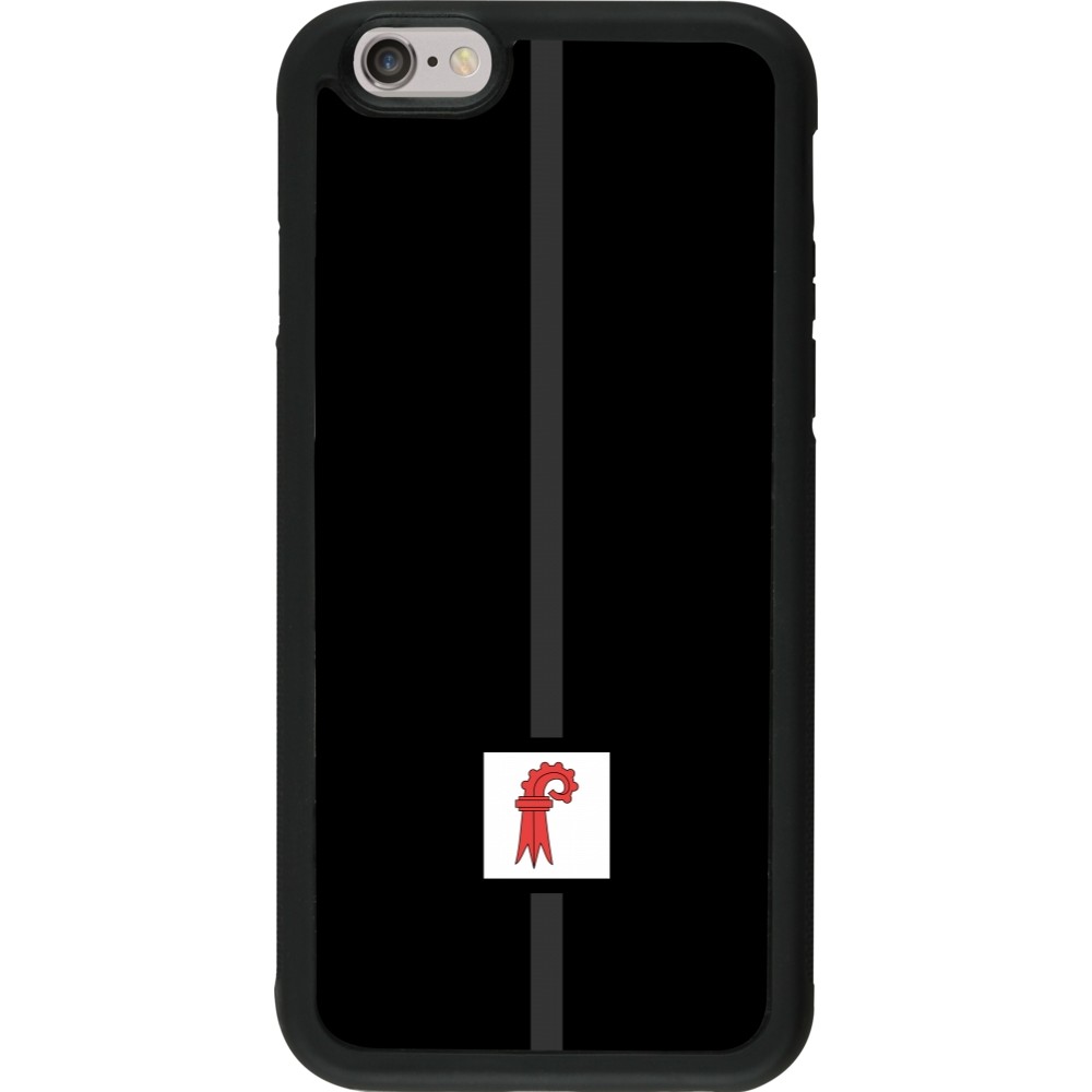 Coque iPhone 6/6s - Silicone rigide noir Canton BL noir