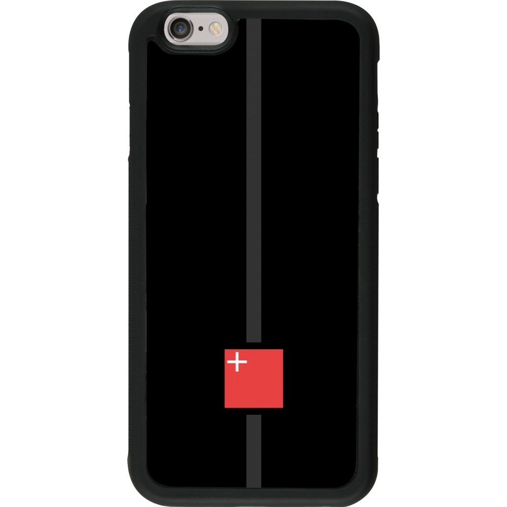 Coque iPhone 6/6s - Silicone rigide noir Canton SZ noir