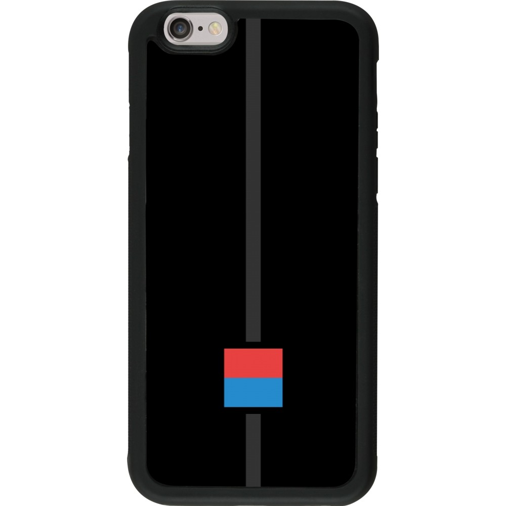iPhone 6/6s Case Hülle - Silikon schwarz Kanton TI schwarz