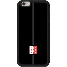 iPhone 6/6s Case Hülle - Silikon schwarz Kanton VS schwarz