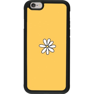 iPhone 6/6s Case Hülle - Silikon schwarz Easter 2023 daisy