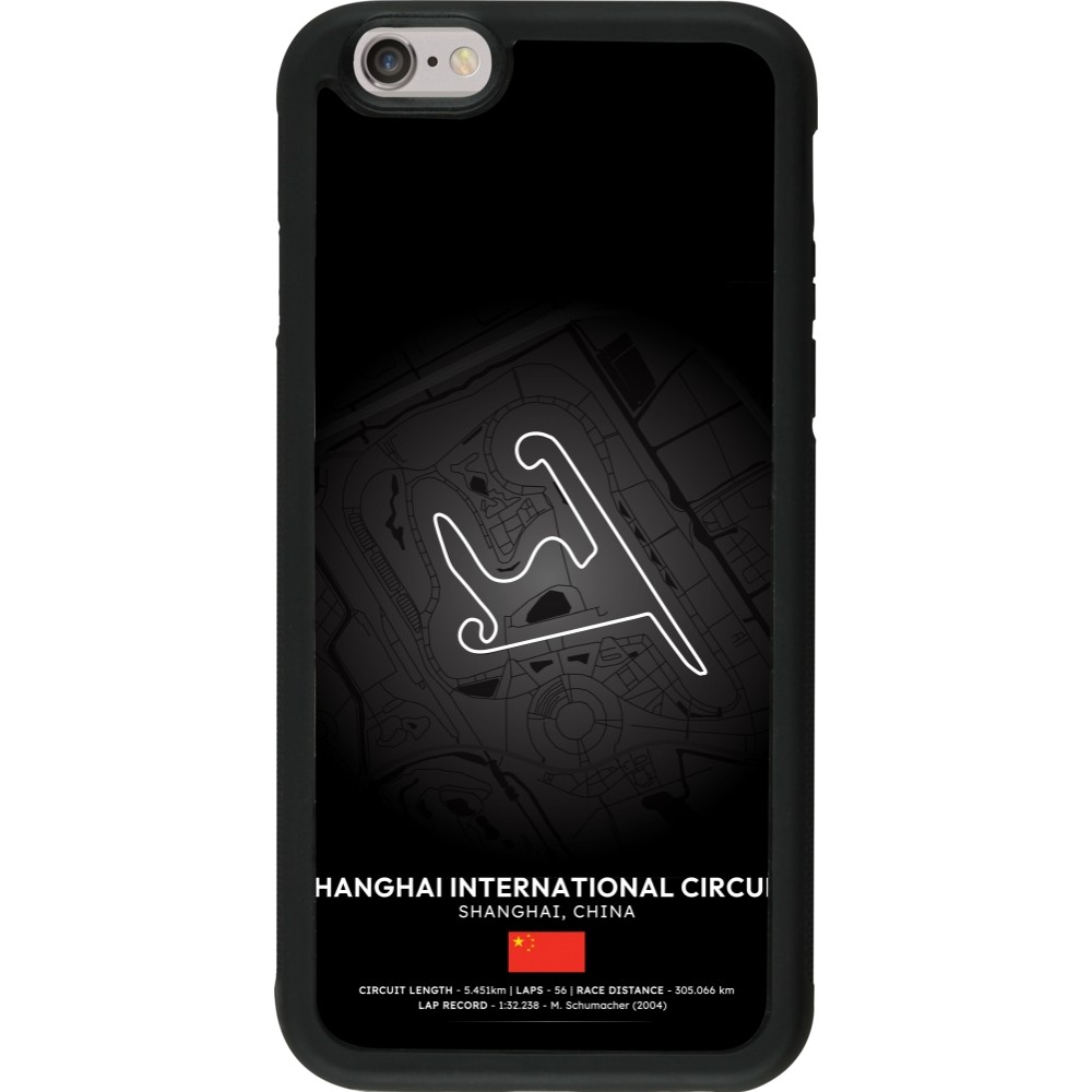 Coque iPhone 6/6s - Silicone rigide noir F1 Track 2025 China