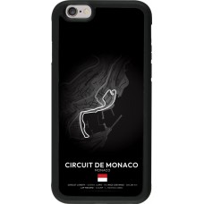 iPhone 6/6s Case Hülle - Silikon schwarz F1 Track 2025 Monaco