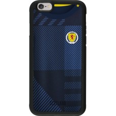 iPhone 6/6s Case Hülle - Silikon schwarz Schottland personalisierbares Fussballtrikot