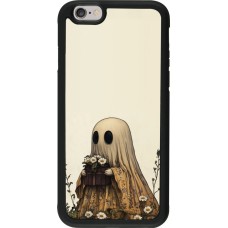 Coque iPhone 6/6s - Silicone rigide noir Halloween 2025 Ghost gardener