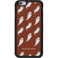 Coque iPhone 6/6s - Silicone rigide noir Halloween 2025 Pattern of ghosts