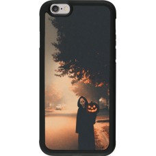 Coque iPhone 6/6s - Silicone rigide noir Halloween 2025 Scream