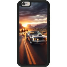 iPhone 6/6s Case Hülle - Silikon schwarz Mustang 69 Grand Canyon