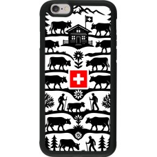 iPhone 6/6s Case Hülle - Silikon schwarz Poya Schweiz 3