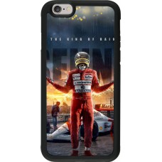 Coque iPhone 6/6s - Silicone rigide noir Senna The King of Rain