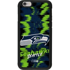 Coque iPhone 6/6s - Silicone rigide noir Super Bowl 26 Seattle 2