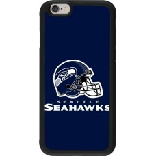 Coque iPhone 6/6s - Silicone rigide noir Super Bowl 26 Seattle 3