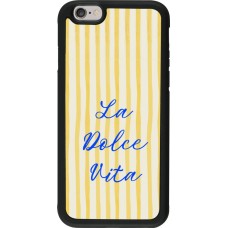 iPhone 6/6s Case Hülle - Silikon schwarz The good life 2026