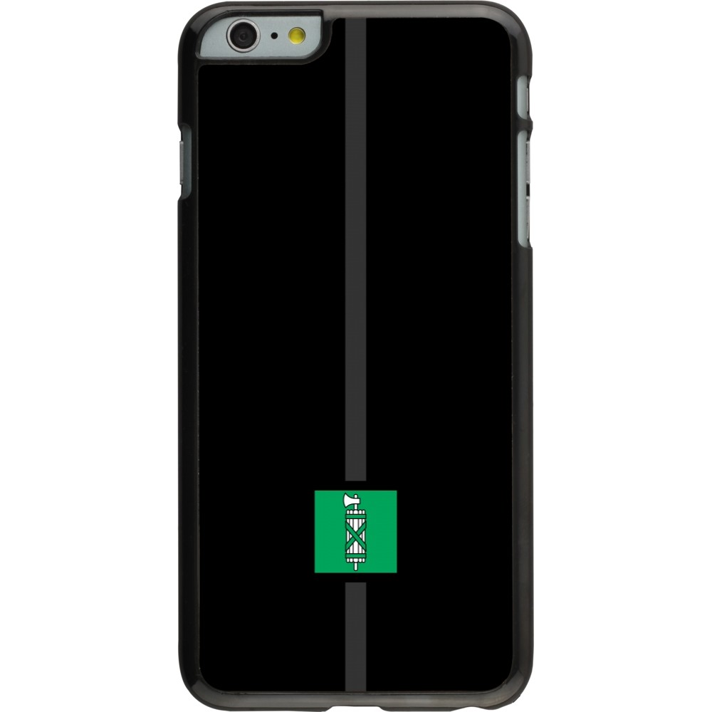 iPhone 6 Plus / 6s Plus Case Hülle - Kanton SG schwarz