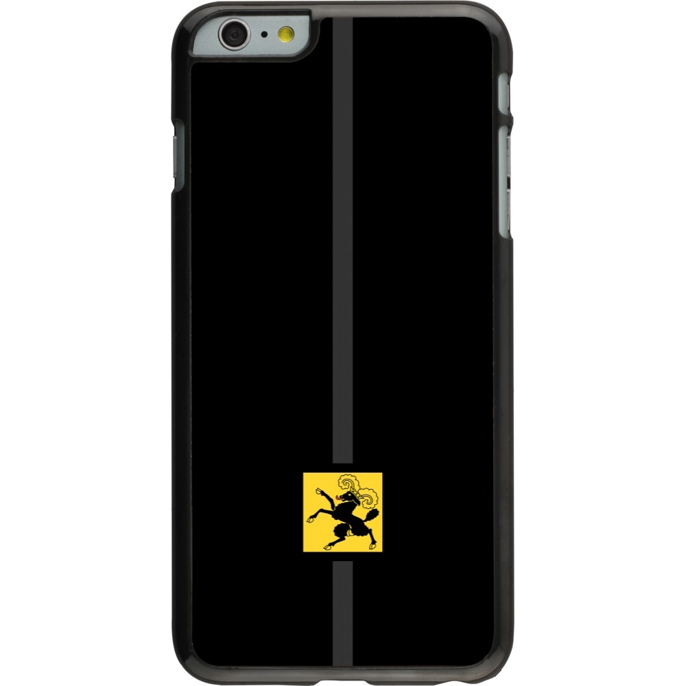 iPhone 6 Plus / 6s Plus Case Hülle - Kanton SH schwarz