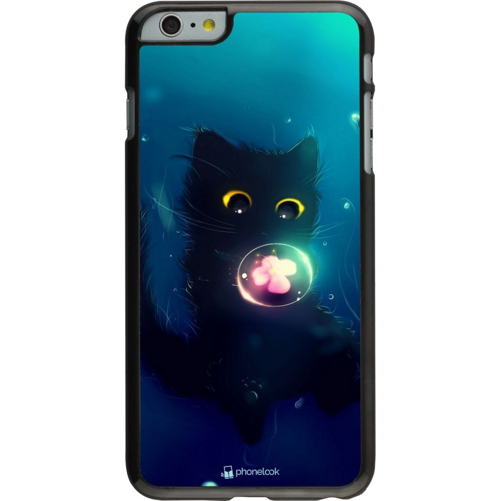 Coque iPhone 6 Plus / 6s Plus - Cute Cat Bubble