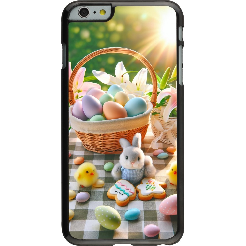 Coque iPhone 6 Plus / 6s Plus - Easter 2025 Panier Pâques