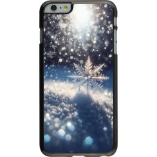 iPhone 6 Plus / 6s Plus Case Hülle - Schneeflocke Solar Glanz