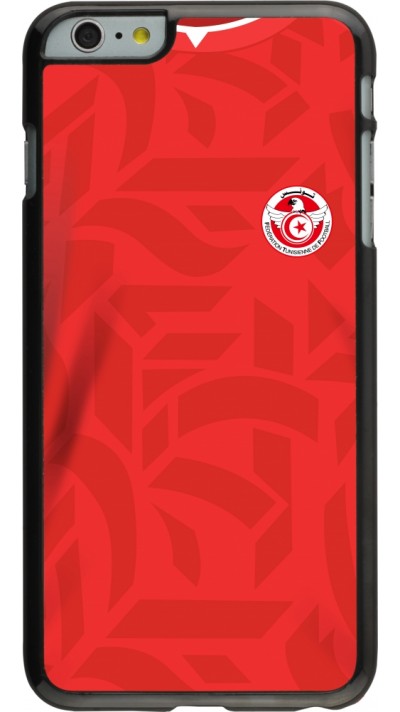 Coque iPhone 6 Plus / 6s Plus - Maillot de football Tunisie 2022 personnalisable