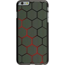 Coque iPhone 6 Plus / 6s Plus - Geometric Line red