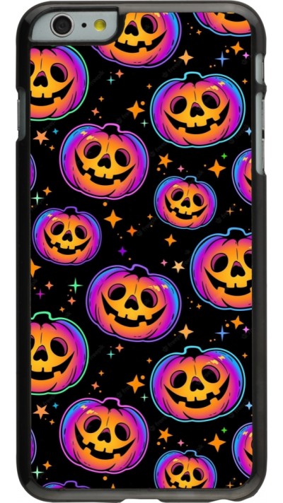 Coque iPhone 6 Plus / 6s Plus - Halloween 2024 rainbow pumpkins