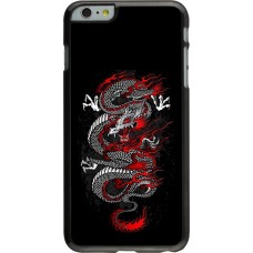 iPhone 6 Plus / 6s Plus Case Hülle - Japanese style Dragon Tattoo Red Black