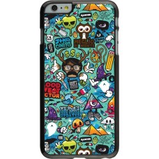iPhone 6 Plus / 6s Plus Case Hülle - Mixed Cartoons Turquoise