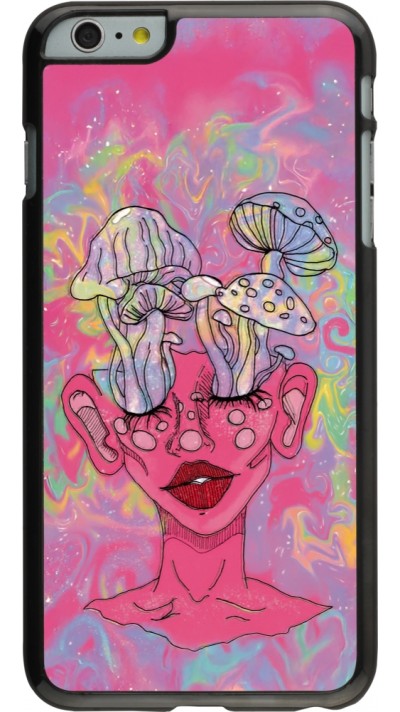 Coque iPhone 6 Plus / 6s Plus - Psychedelic pink mushroom