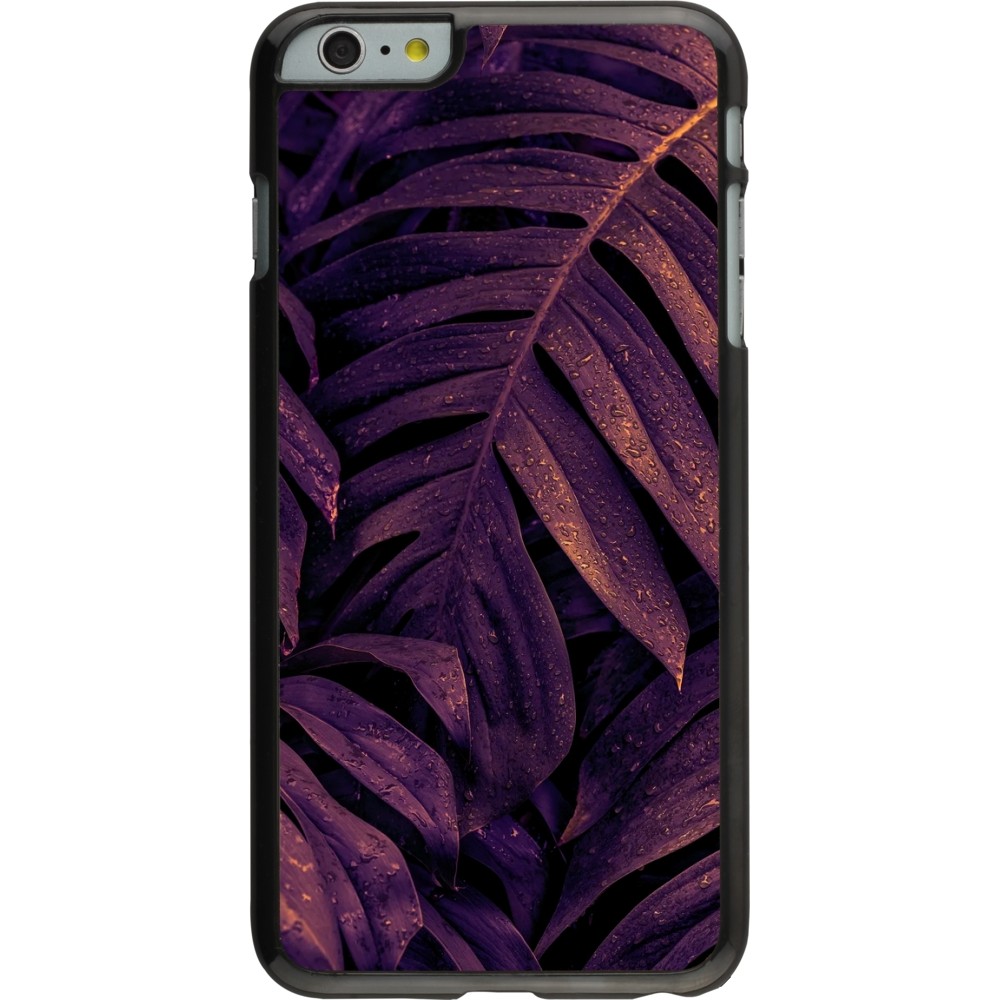 iPhone 6 Plus / 6s Plus Case Hülle - Purple Light Leaves