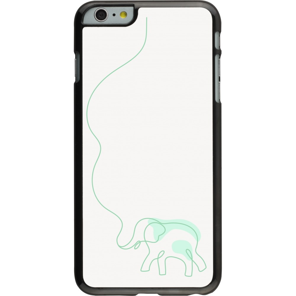 iPhone 6 Plus / 6s Plus Case Hülle - Spring 23 baby elephant