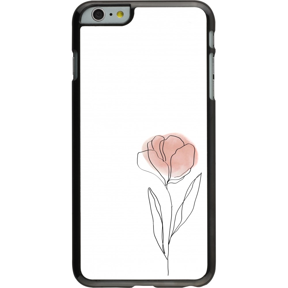 iPhone 6 Plus / 6s Plus Case Hülle - Spring 23 minimalist flower