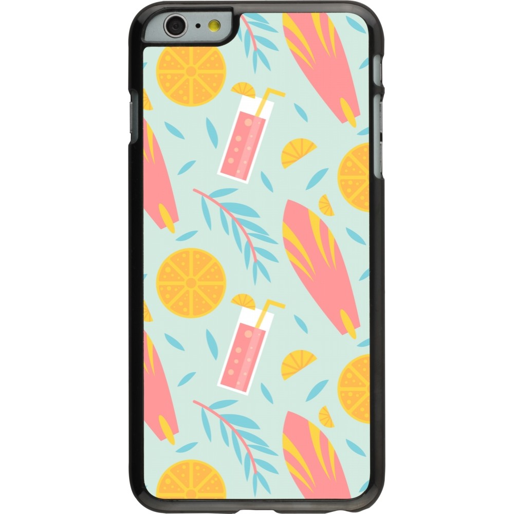 iPhone 6 Plus / 6s Plus Case Hülle - Summer 2025 Pattern citron