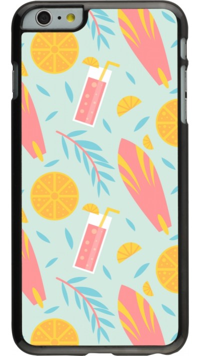 Coque iPhone 6 Plus / 6s Plus - Summer 2025 Pattern citron