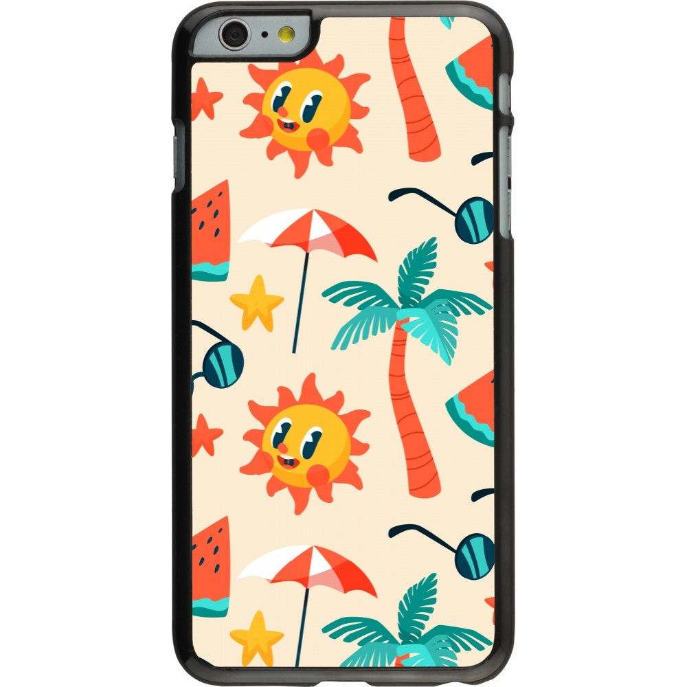 Coque iPhone 6 Plus / 6s Plus - Summer 2025 Pattern soleil