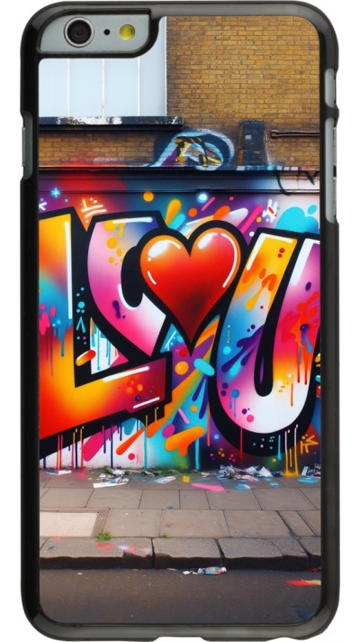 Coque iPhone 6 Plus / 6s Plus - Valentine 2025 Love U Tag