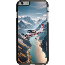 iPhone 6 Plus / 6s Plus Case Hülle - Schweizer Alpenflug
