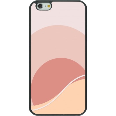 iPhone 6 Plus / 6s Plus Case Hülle - Silikon schwarz Autumn 22 abstract sunrise