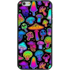 iPhone 6 Plus / 6s Plus Case Hülle - Silikon schwarz Autumn 2024 magic mushrooms